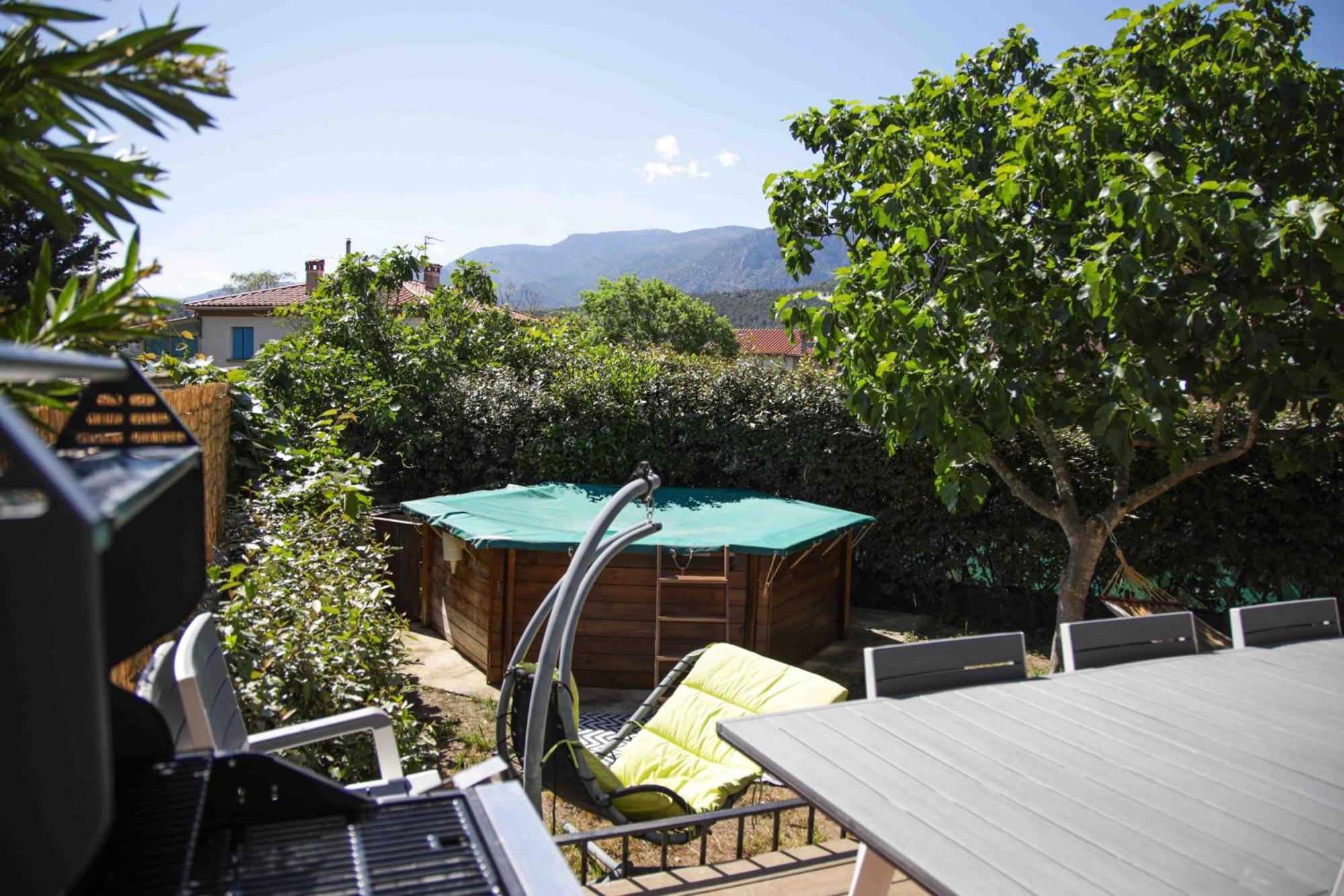 El Sola Spacieux Studio Avec Acces Jardin Et Piscine Corneilla-de-Conflent Екстер'єр фото