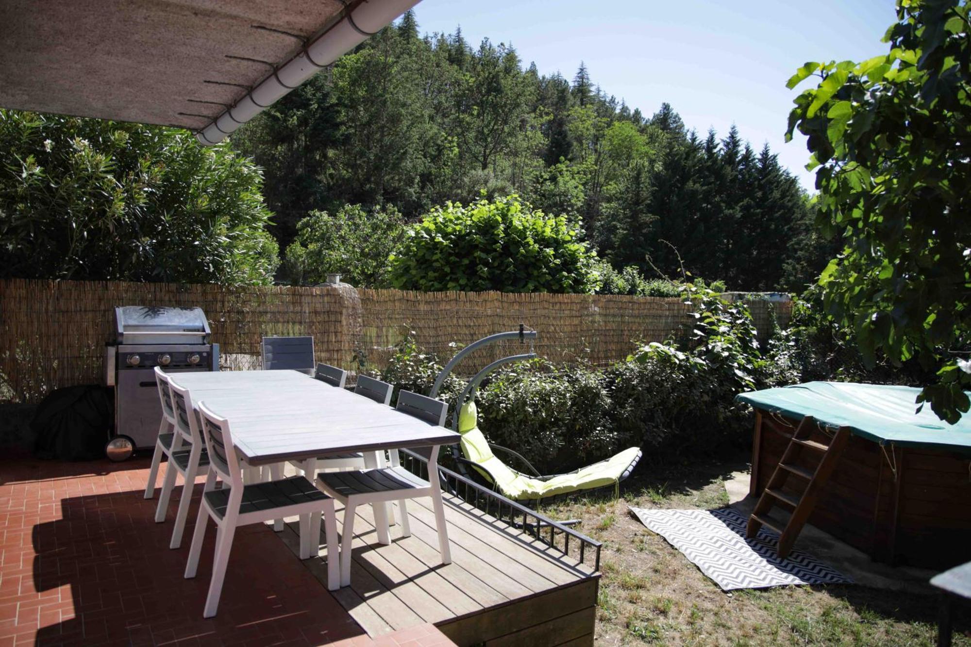 El Sola Spacieux Studio Avec Acces Jardin Et Piscine Corneilla-de-Conflent Екстер'єр фото